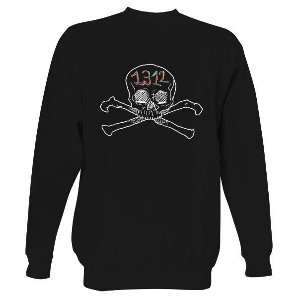 Mikina bez kapuce Unisex s potiskem THUG